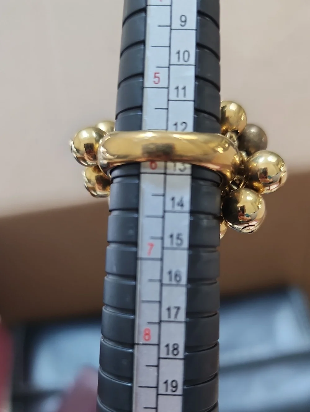 Kate Spade New York Bloom Elegant Gold Tone Cluster Ring